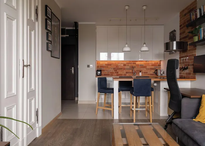 Apartment Rentplanet - Odra Tower Breslau